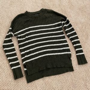 Abercrombie striped sweater, size S